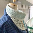 画像3: Vintage peppermint green mesh visor