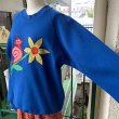 画像3: Vintage flower&snail patchwork sweat