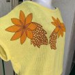 画像3: (SALE)Vintage flower pattern cotton knit top