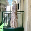 画像5: Vintage flower&paisley cache-coeur dress