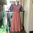 画像12: 70'S flower print 2way dress