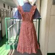 画像11: 70'S flower print 2way dress