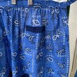 画像2: 70'S blue bandanna printed apron