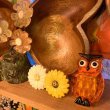 画像1: Vintage lucite owl outlet light