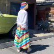 画像9: Vintage colorful multi border skirt