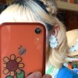 画像3: Vintage soft plastic white flower earring