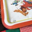 画像2: Vintage Walt Disney Productions folding tin tray table