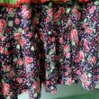 画像4: Vintage ruffle line flower pattern circular skirt