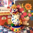 画像1: Vintage colorful clown bank