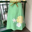 画像3: Vintage flower patch reversible wrap skirt