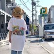 画像8: Vintage town musicians of dog double sided printed big tee