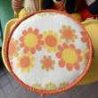 画像4: Vintage flower pattern sewing basket