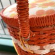 画像10: Vintage flower pattern sewing basket