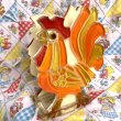 画像3: Vintage Lucite rooster napkin holder