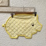 画像: Vintage pig ye checkered quilting mat  B