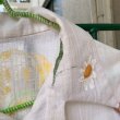 画像8: Vintage hand paint duck linen blouse