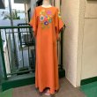 画像5: Vintage flower embroidery long dress