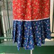 画像5: Vintage flower pattern switcing dress