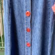 画像3: Vintage rope belt&red button denim skirt