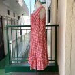 画像8: Vintage checkered lace line sleeveless dress