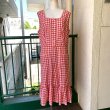 画像4: Vintage checkered lace line sleeveless dress