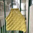 画像2: Vintage clear handle crochet bag