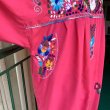 画像5: Vintage flower embroidery mexican dress