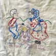 画像8: Vintage him&her embroidery patchwork quilt cover