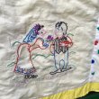 画像7: Vintage him&her embroidery patchwork quilt cover