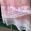 画像6: Vintage tiered  flower lace lingerie dress