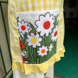 画像3: Vintage YE checkered pop flower pocket apron