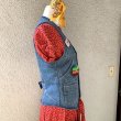 画像6: Vintage patch&button badges denim vest