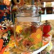 画像3: Retoro flower glass canister