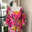 画像4: (SALE)Vintage colorful flower Hawaiian dress