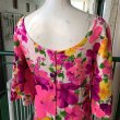 画像11: (SALE)Vintage colorful flower Hawaiian dress