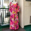 画像3: (SALE)Vintage colorful flower Hawaiian dress