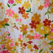 画像17: Vintage colorful flower printed frill line dress