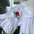 画像13: Vintage flower embroidery 2way dress