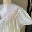 画像2: (SALE)Vintage flower lace neglige dress