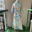 画像3: Vintage tulip flower printed light dress