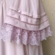 画像5: Vintage flower lace cotton flannel neglige dress