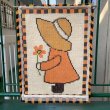 画像6: Vintage Holly Hobbie rug tapestry