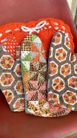 画像4: Vintage dresden patchwork printed quilting mittens