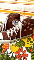 画像7: 90'S made in USA converse brown high cut sneakers