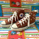 画像: 90'S made in USA converse brown high cut sneakers