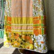 画像5: Vintage flower patchwork reversible wrap long skirt