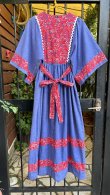 画像9: 70S flare sleeves bandana maxi dress