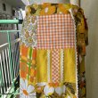 画像2: Vintage flower patchwork reversible wrap long skirt