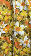 画像18: Vintage flower patchwork reversible wrap long skirt