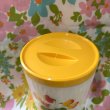 画像2: Vintage ye/or flower printed canister